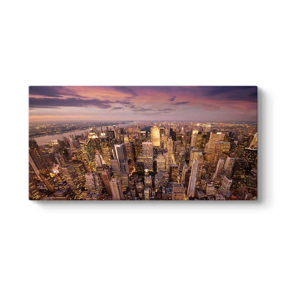 New York Skyline Tablosu - Model 5